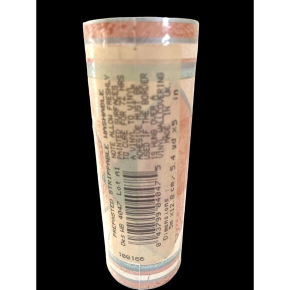 Wallpaper Border Southwestern Geometric Design 9 Rolls=48.6 Yards Vintage *READ* - Picture 9 of 15